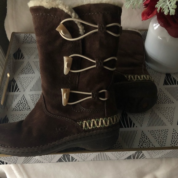 UGG’s brown suede Sz 5.5 - Picture 4 of 8